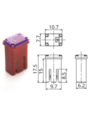 Siguranta fuzibila MCASE 50 A, 32 VDC